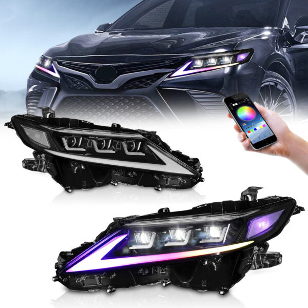 Invoke Concepts RGB Triple Beam Headlights V3 - Toyota Camry 2018-2024
