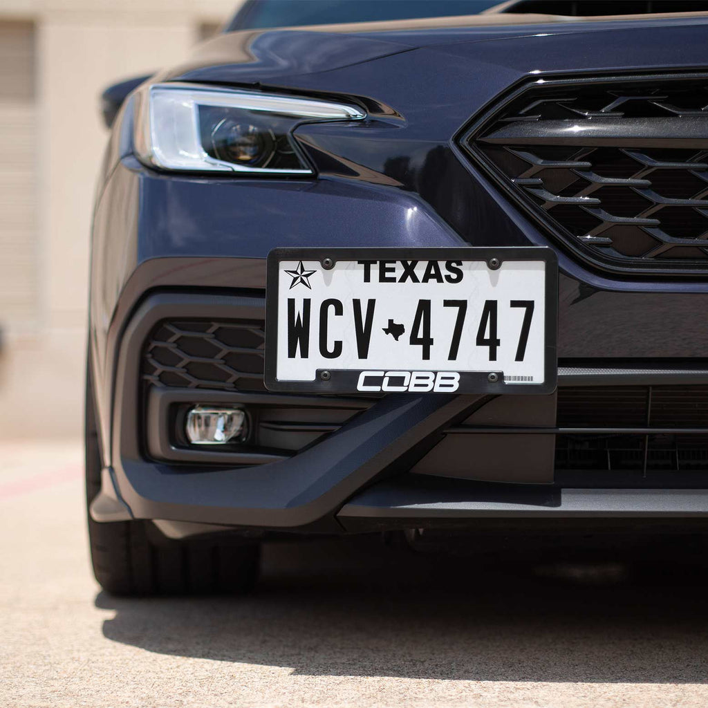 Cobb License Plate Relocation Mount - Various Scion / Subaru / Toyota 2013-2025