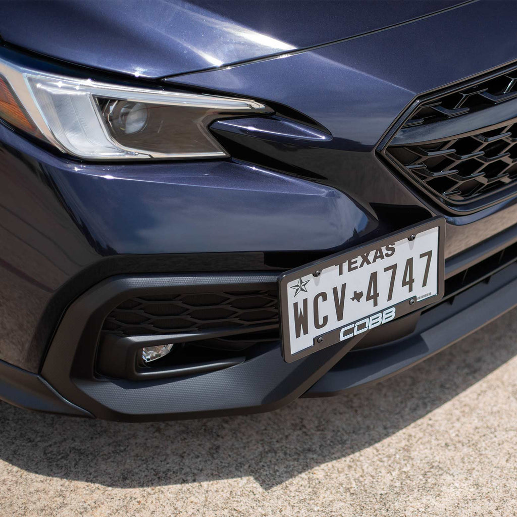 Cobb License Plate Relocation Mount - Various Scion / Subaru / Toyota 2013-2025