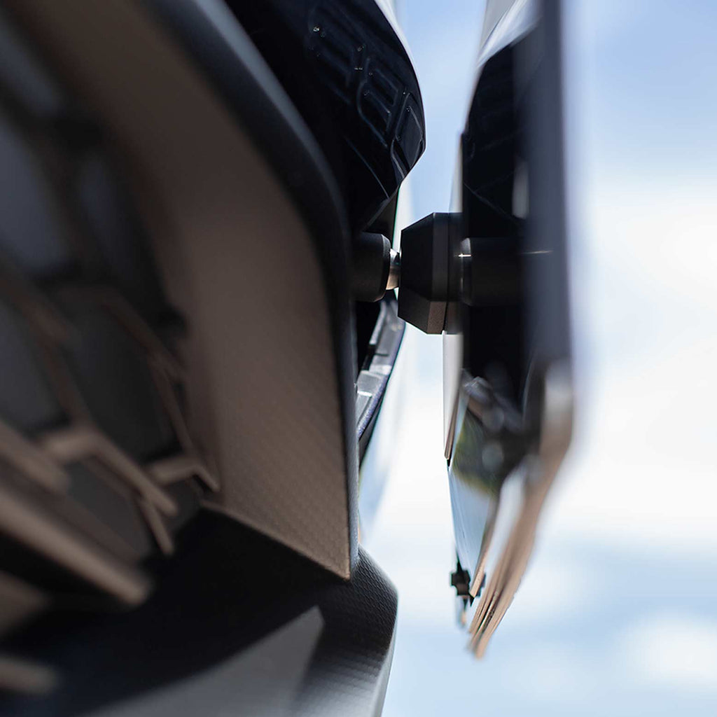 Cobb Redline Carbon Fiber License Plate Relocation Mount - Subaru WRX & STi 2015+ / BRZ 2013+ (+Multiple Applications)