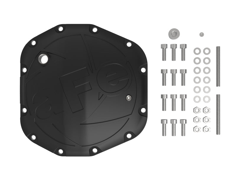 aFe POWER Pro Series Rear Differential Cover Black - Various Ford / Jeep Models (Dana M220)