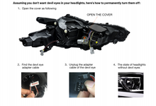 Load image into Gallery viewer, Invoke Concepts Quad Beam Demon Eye Headlights - Toyota Camry 2018-2024