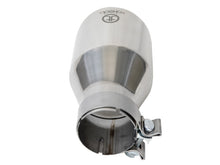 Load image into Gallery viewer, aFe Takeda 3" 304 Stainless Steel Polished Exhaust Tip - Universal