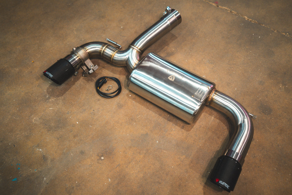Valvetronic Valved Sport Axleback Exhaust System - Various BMW F30 / F32 / F33 / F36 / F20 / F22 Models 2012-2019