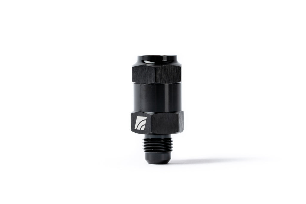 AMS Performance -6AN to -6AN Inline Fuel Pulsation Damper - Infiniti Q50/Q60 2016+ / Nissan Z 2023+