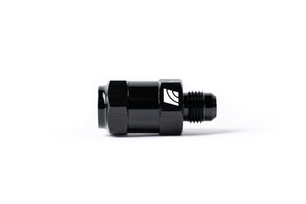 AMS Performance -6AN to -6AN Inline Fuel Pulsation Damper - Infiniti Q50/Q60 2016+ / Nissan Z 2023+