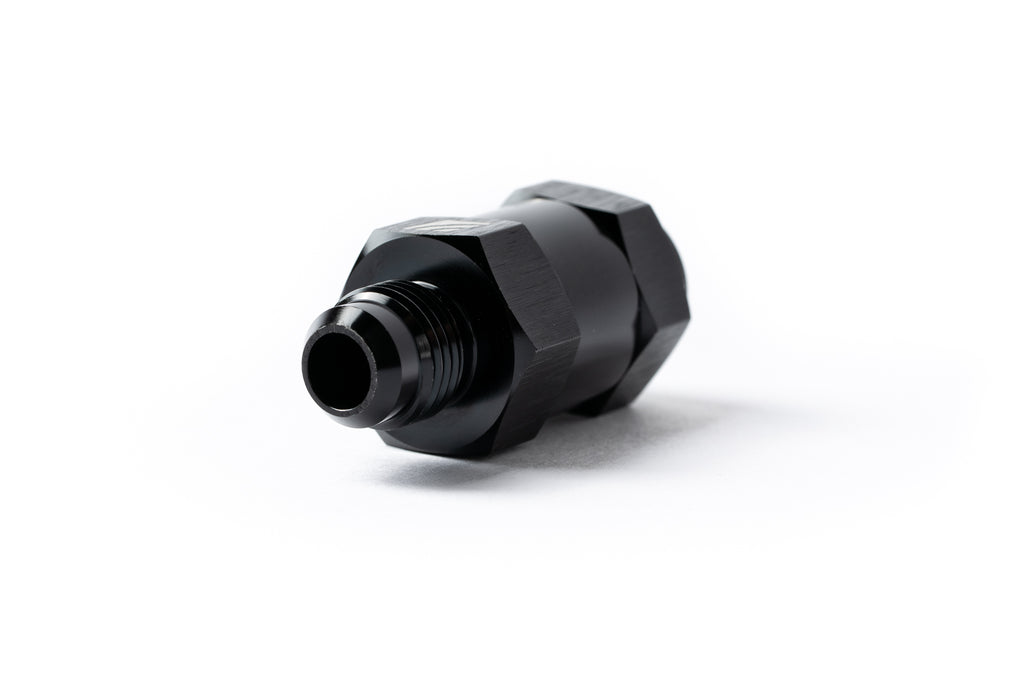 AMS Performance -6AN to -6AN Inline Fuel Pulsation Damper - Infiniti Q50/Q60 2016+ / Nissan Z 2023+