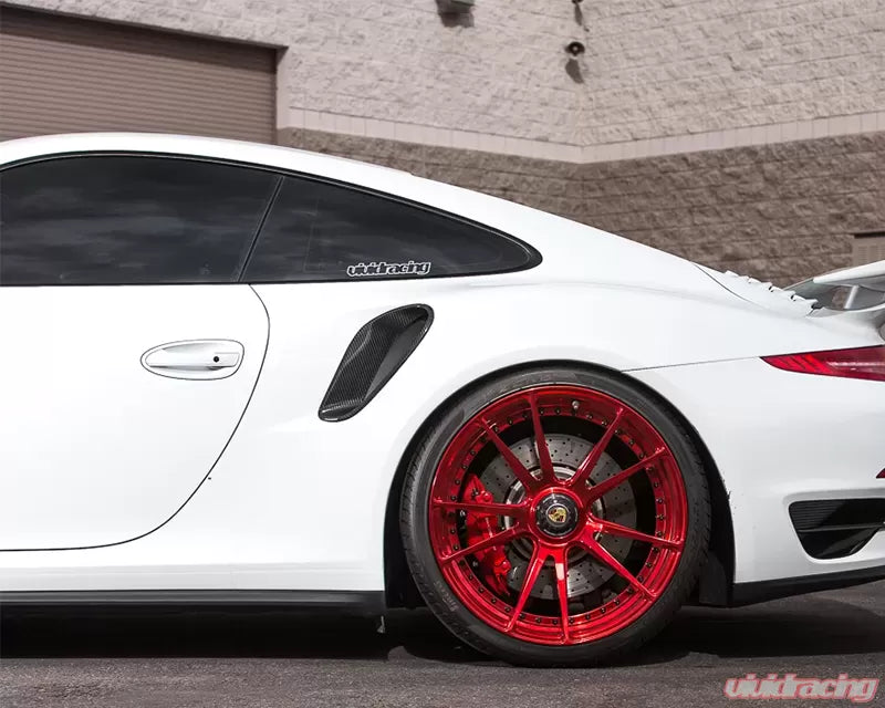 VR Aero Carbon Fiber Side Air Ducts - Porsche 911 Turbo 2014-2019