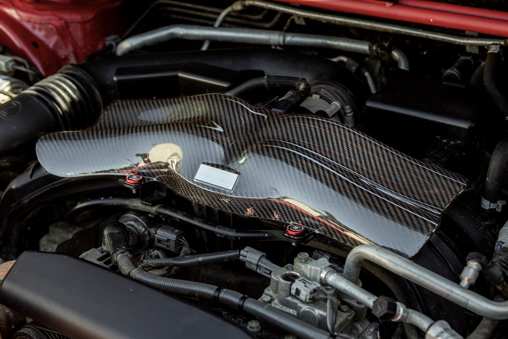 Compressive Tuning EngineArt Carbon Fiber Intake Manifold Cover - Subaru Crosstrek 2.0 2018-2022