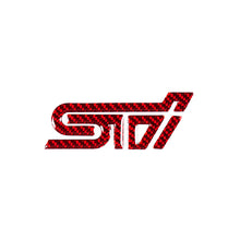 Load image into Gallery viewer, Racing Art Carbon Fiber STI Trunk Emblem - Subaru STi 2004-2021