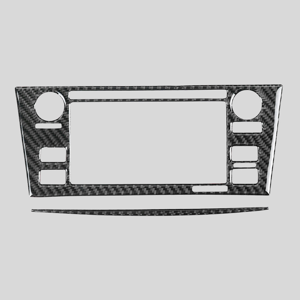 JDMuscle P&S Series Carbon Fiber Radio W/Touchscreen Trim Covers - Subaru WRX / STi 2016-2018