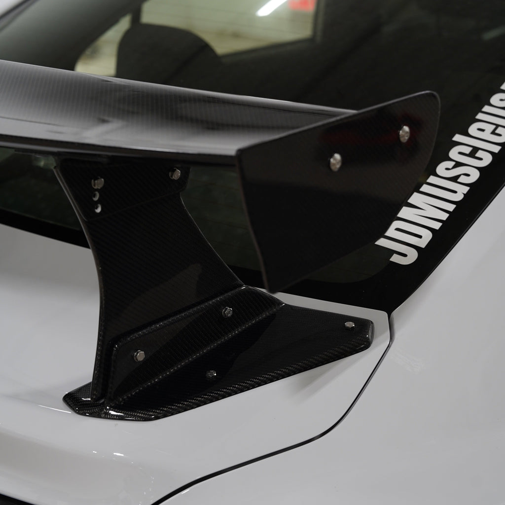 JDMuscle VS2 Style Full Carbon Fiber GT Wing - Subaru WRX (VB) 2022-2025