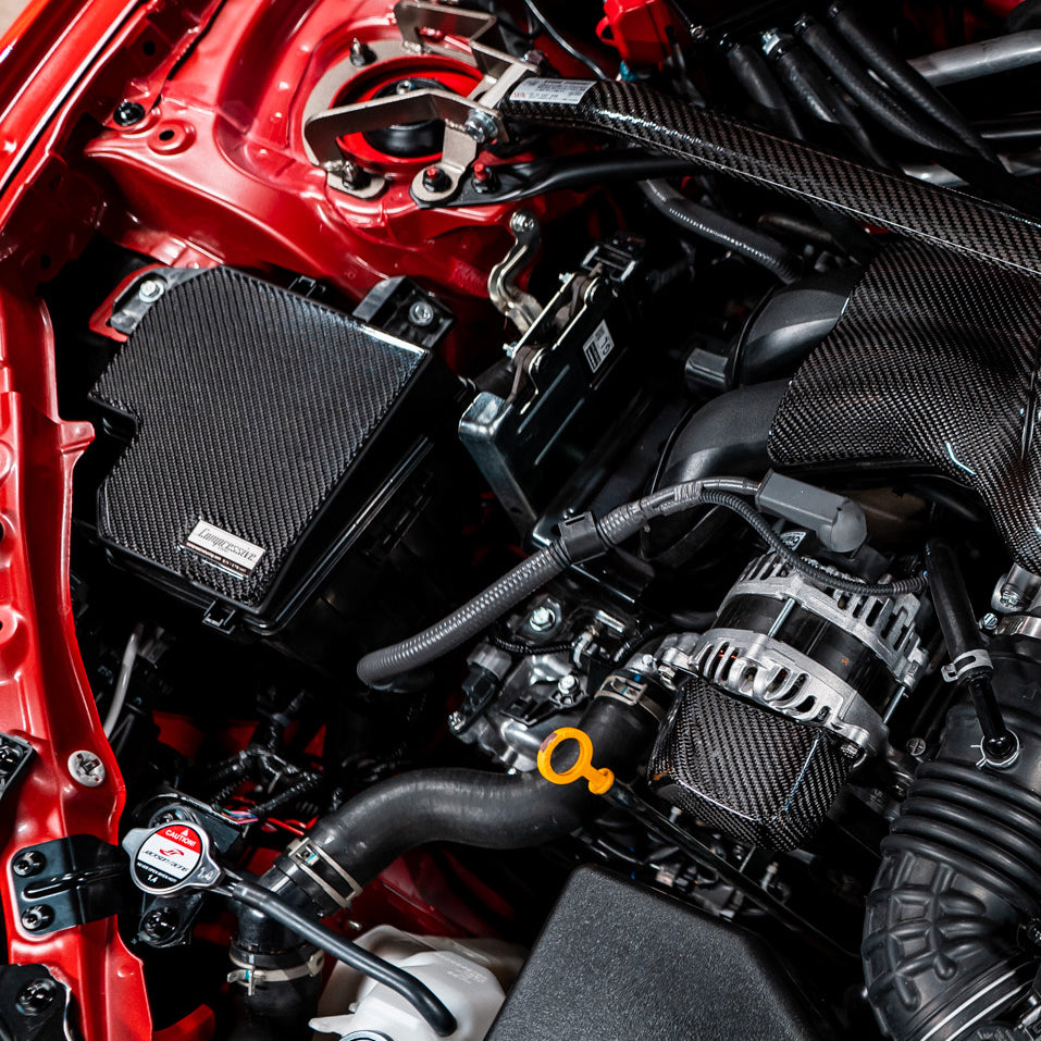 Compressive Tuning EngineArt Carbon Fiber Intake Manifold Cover - Subaru BRZ / Toyota GR86 2022+
