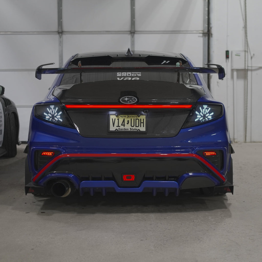 JDMuscle Matrix Series LED Tail Lights - Subaru WRX 2022-2025