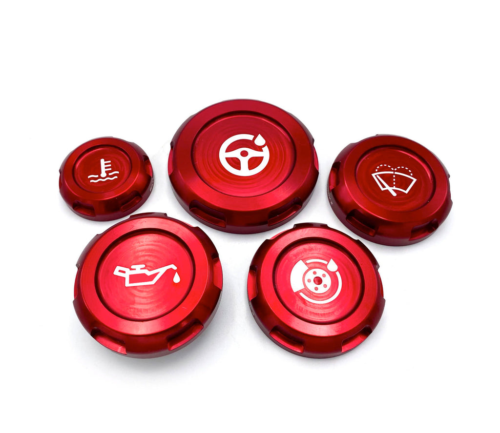 Billetworkz Engine Bay Caps - Subaru WRX STI 2015-2021