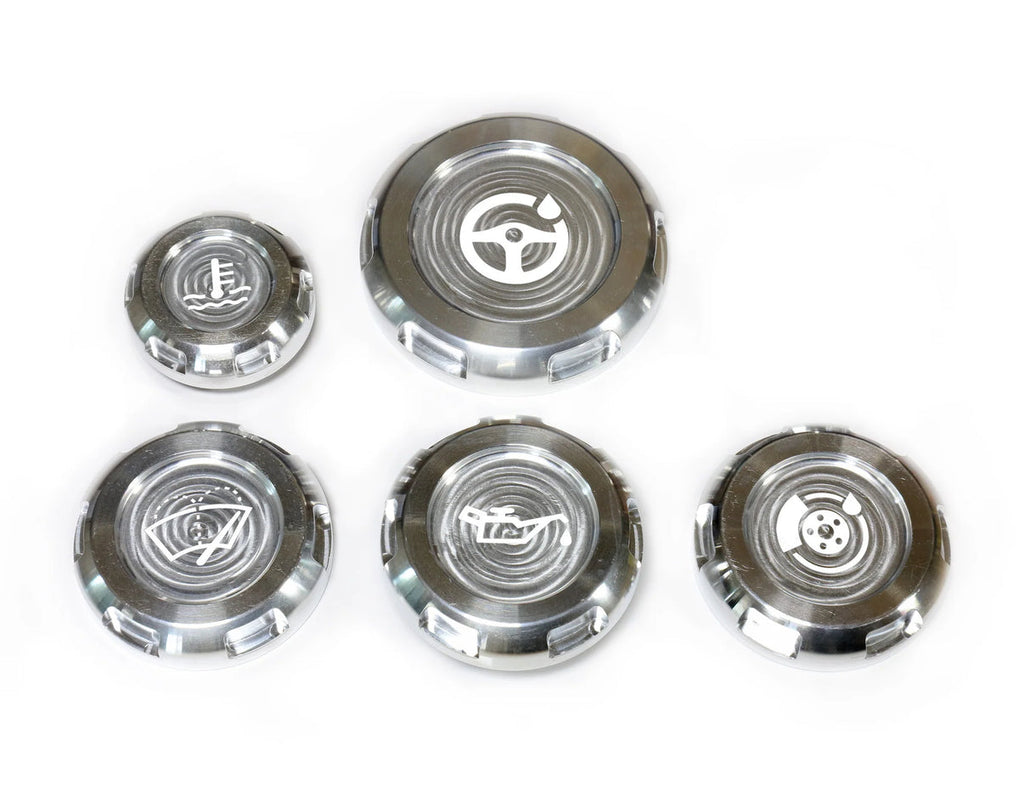 Billetworkz Engine Bay Caps - Subaru WRX STI 2015-2021