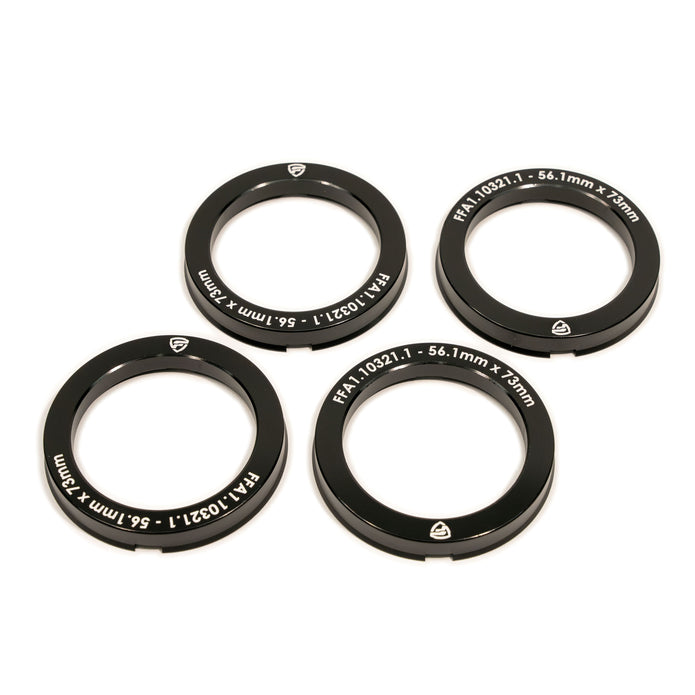 FactionFab Hub Centric Ring Set (73mm to 56.1mm) - Universal