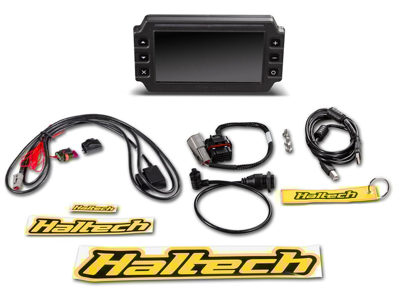 Haltech iC-7 7in OBD-II Color Display Dash Kit