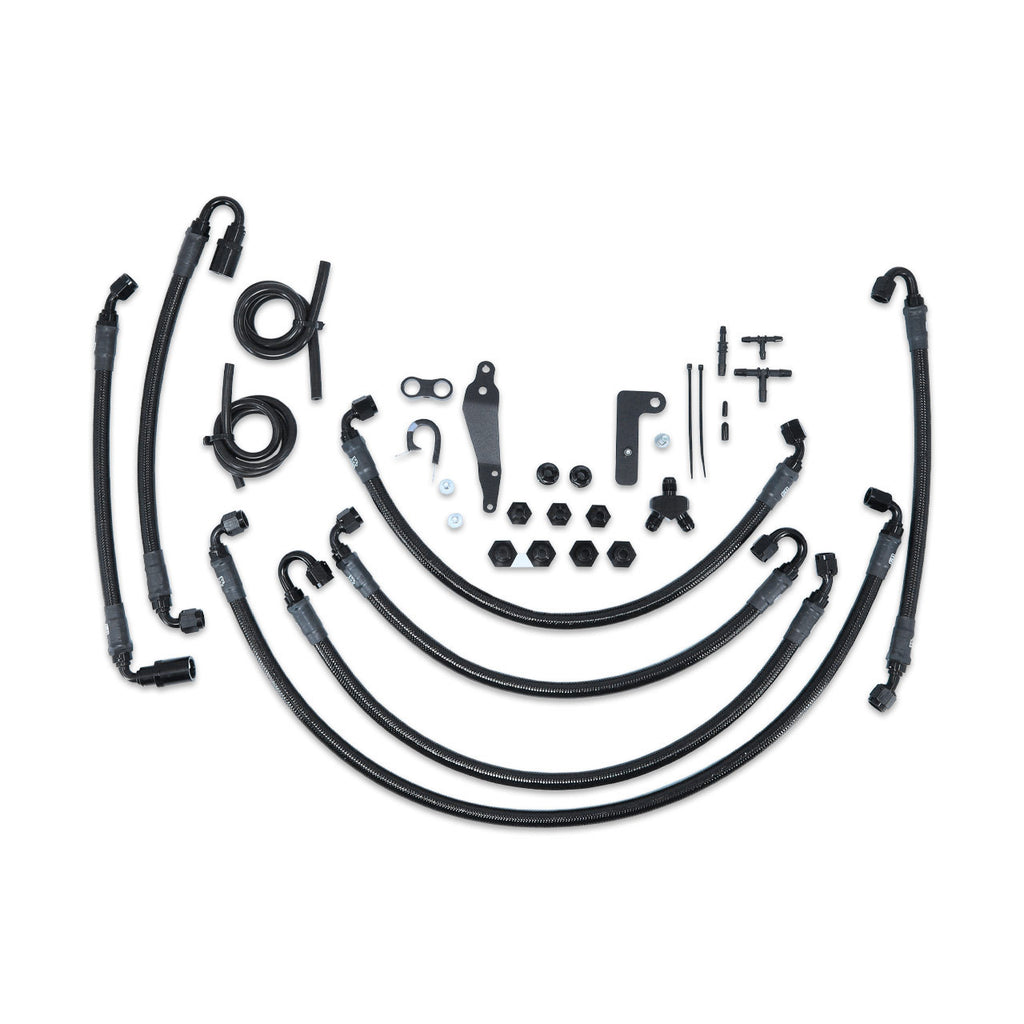 IAG PTFE Flex Fuel Line Kit for use w/COBB Flex Fuel Sensor - Subaru WRX 2008-2014 / STi 2008-2021