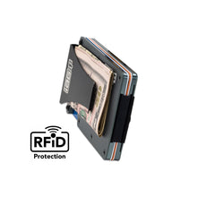 Load image into Gallery viewer, IAG Aluminum Wallet w/Money Clip, Cash Band, and Screwdriver Kit (Boxer Logo) - Universal