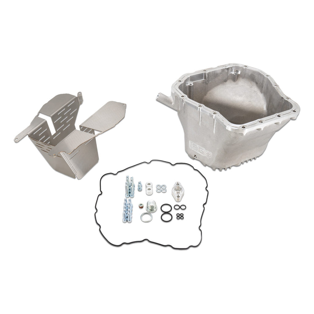 IAG Performance EJ Street Series Silver Oil Pan - Subaru WRX 2002-2014 / STi 2004-2021 / LGT 2005-2009 / FXT 2004-2013