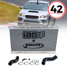 Load image into Gallery viewer, IAG Triple Pass Street Series 42mm Radiator - Subaru WRX 2008-2014 / STi 2008-2021