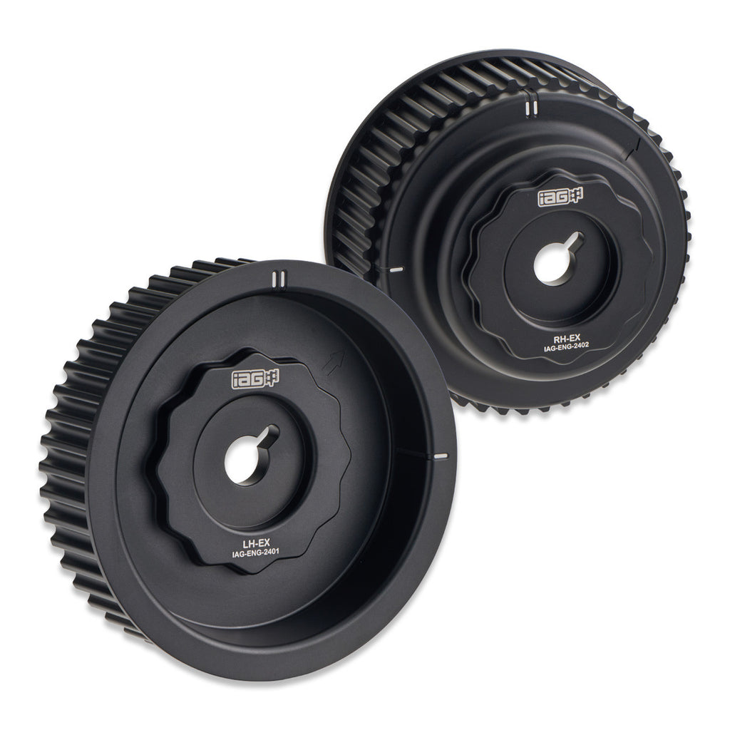 IAG / RCM Alloy Exhaust Camshaft Sprockets Kit - Single AVCS Subaru WRX 2006-2014 / STi 2004-2007 / LGT 2005-2009 / FXT 2004-2013