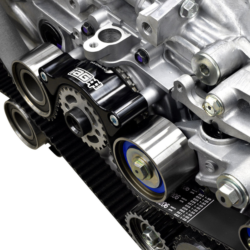 IAG Timing Belt Kit with IAG Black Racing Belt, Timing Guide, Idlers & Tensioner - Subaru WRX 2002-2014 / STi 2004-2021 / LGT 2005-2012 / FXT 2004-2013