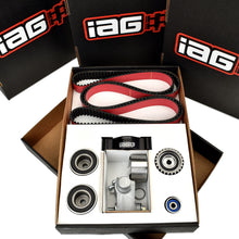 Load image into Gallery viewer, IAG Timing Belt Kit with IAG Red Racing Belt, Timing Guide, Idlers & Tensioner - Subaru WRX 2002-2014 / STi 2004-2021 / LGT 2005-2012 / FXT 2004-2013