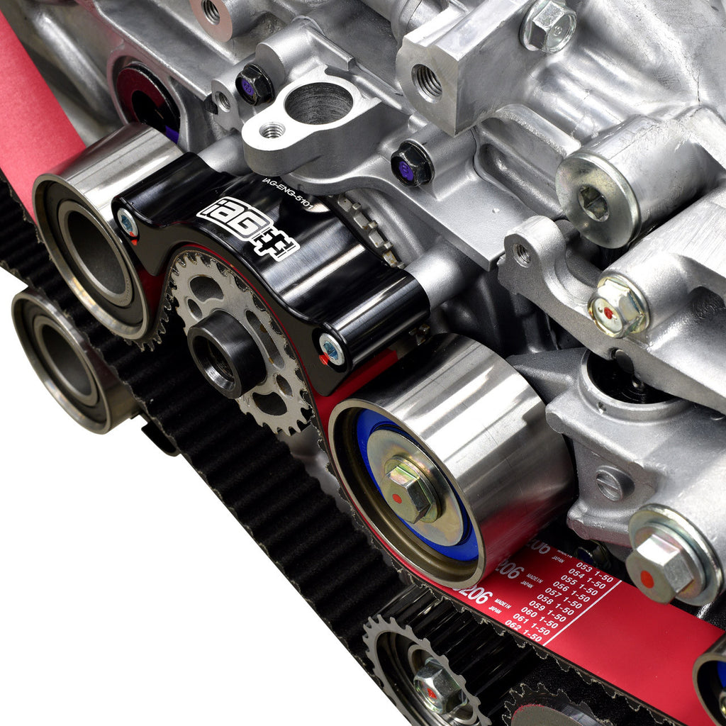 IAG Timing Belt Kit with IAG Red Racing Belt, Timing Guide, Idlers & Tensioner - Subaru WRX 2002-2014 / STi 2004-2021 / LGT 2005-2012 / FXT 2004-2013