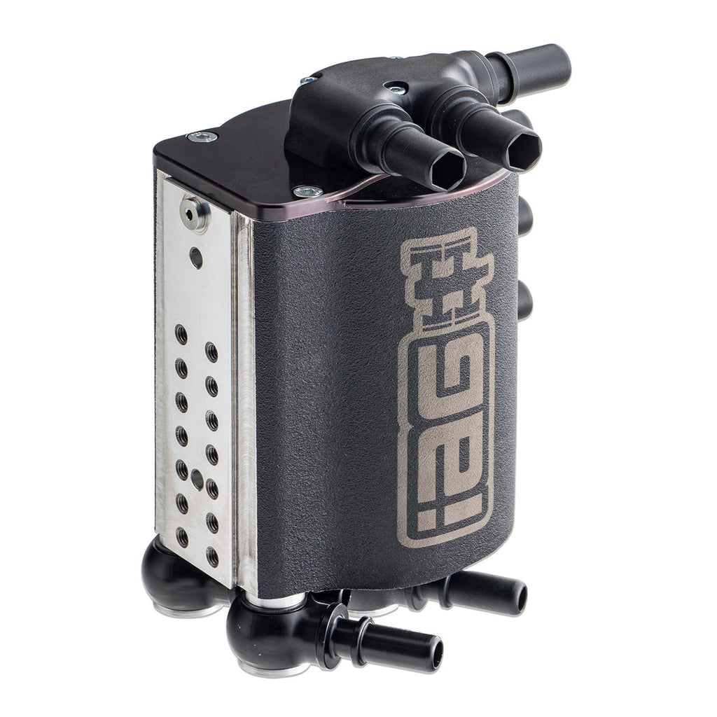 IAG Air / Oil Separator (AOS) - Subaru WRX 2008-2014 / STi 2008-2021 / FXT 2009-2013 / LGT & OBXT 2005-2009