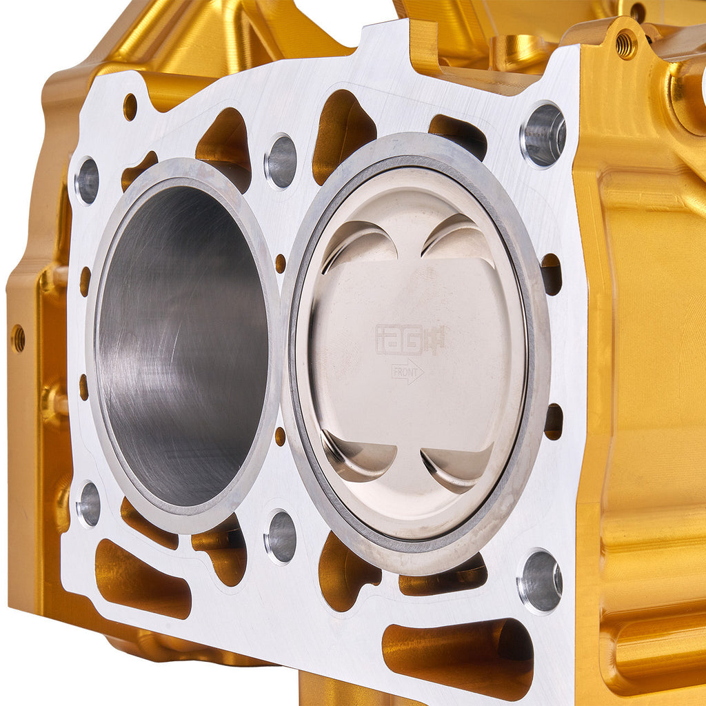 IAG Performance / Crest CNC Stage X 2.5L Subaru Billet Aluminum Short Block (1150+BHP) - Subaru WRX 2006-2014 / STi 2004-2021 / LGT 2005-2009 / FXT 2004-2013