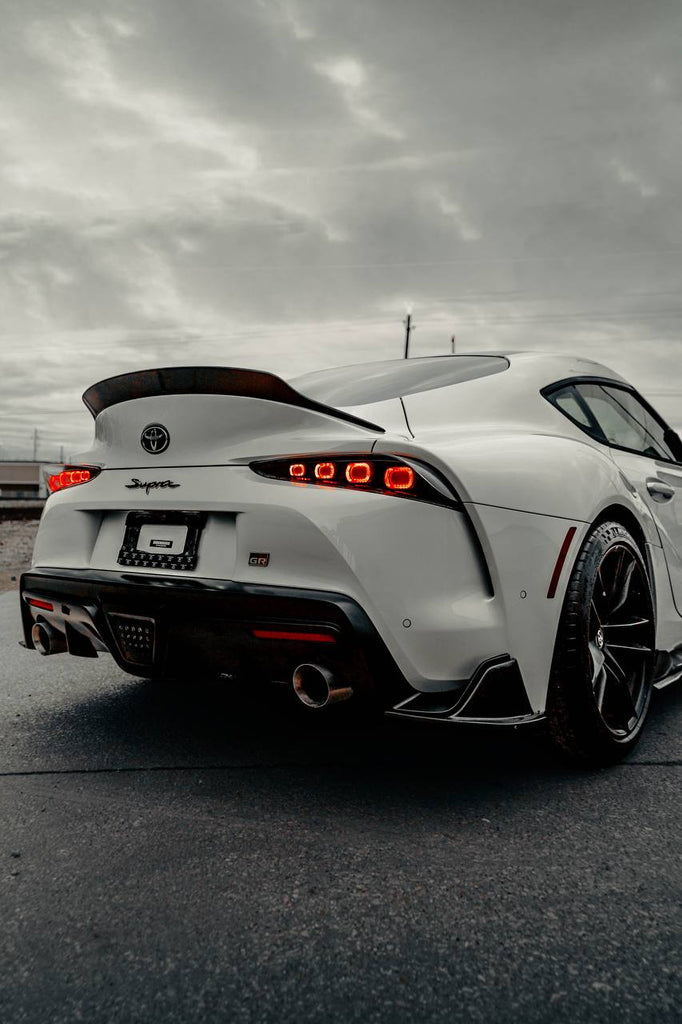 Invoke Concepts Non-RGB & RGB Tail Lights w/ Carbon Fiber Housings - Toyota Supra A90/A91 2020+