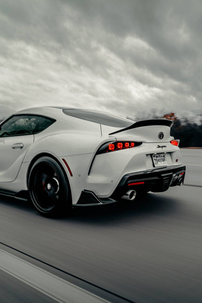 Invoke Concepts Non-RGB & RGB Tail Lights w/ Carbon Fiber Housings - Toyota Supra A90/A91 2020+