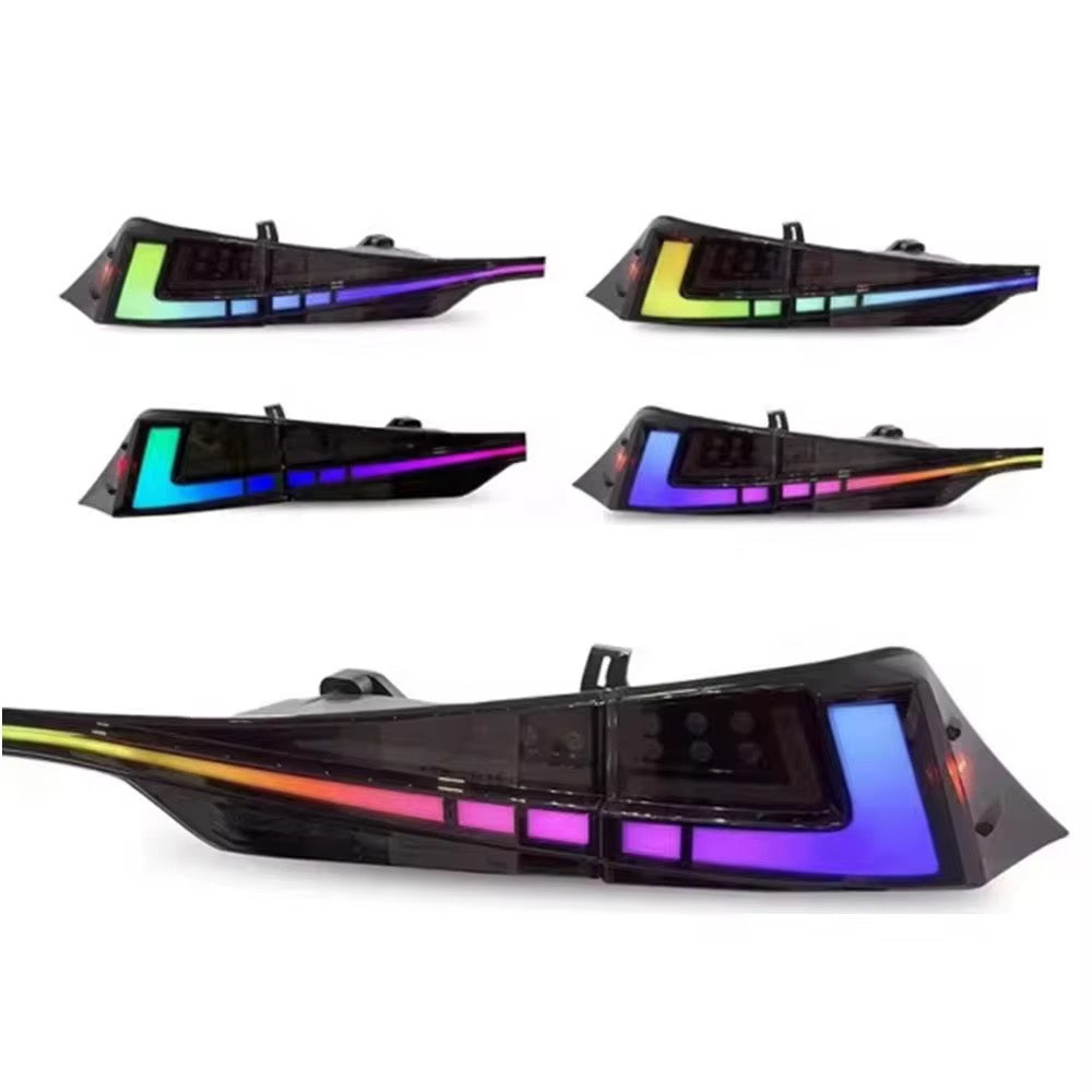 Invoke Concepts Tail Lights RGB With Sequential Turn Signal + Animation - Lexus IS 2014-2020