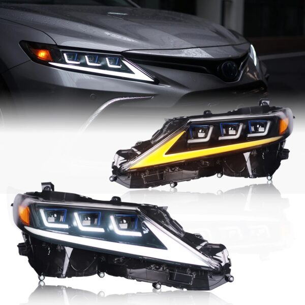 Invoke Concepts Triple Beam Headlights V3 - Toyota Camry 2018-2024