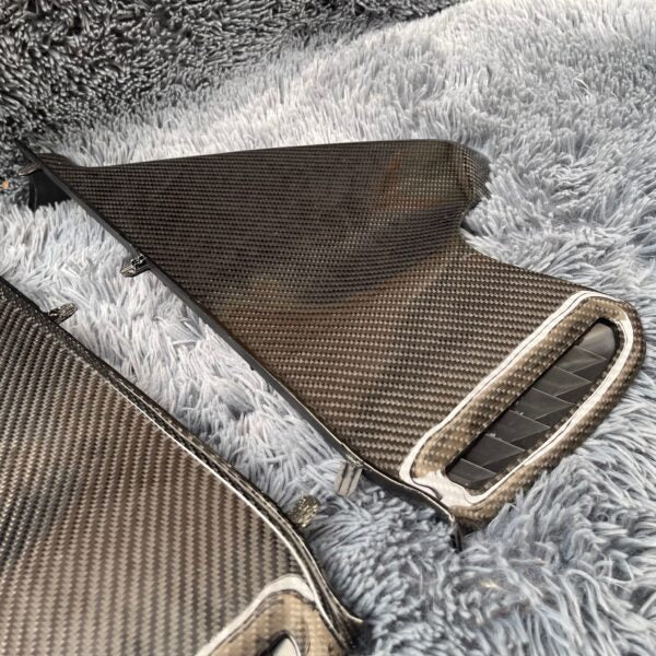 Invoke Concepts Carbon Fiber Side Dash Door Vent Panel  - Toyota Camry 2018-2023