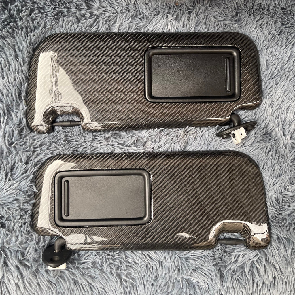 Invoke Concepts Carbon Fiber Sun Visors - Toyota Camry 2018-2024