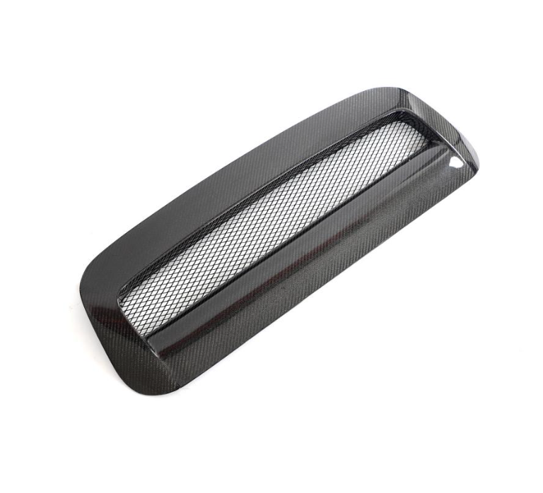 JDMuscle Carbon Fiber FMIC Reverse Hood Scoop - Subaru WRX 2022-2025