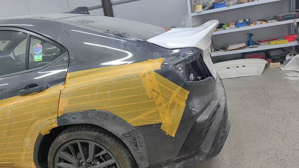 JDMuscle Pre-Preg Carbon Fiber Duckbill Trunk V1 - Subaru WRX 2022-2025