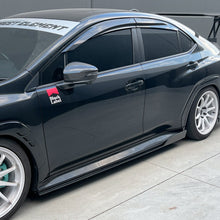 Load image into Gallery viewer, JDMuscle Tanso Carbon Fiber V2 Side Skirts - Subaru WRX 2022-2025