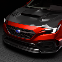 Load image into Gallery viewer, JDMuscle Carbon Fiber Naga Style Front Bumper Lip - Subaru WRX 2022-2025