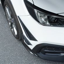 Load image into Gallery viewer, JDMuscle Tanso Dry Carbon Fiber Front Bumper Canards Set of 4 - Subaru WRX 2022-2025