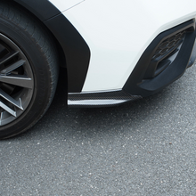 Load image into Gallery viewer, JDMuscle Tanso Dry Carbon Fiber Front Bumper Lower Side Trim 2 PC - Subaru WRX 2022-2025