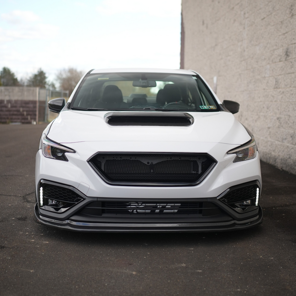 JDMuscle Rally Style Carbon Fiber Hood Scoop - Subaru WRX 2022-2025