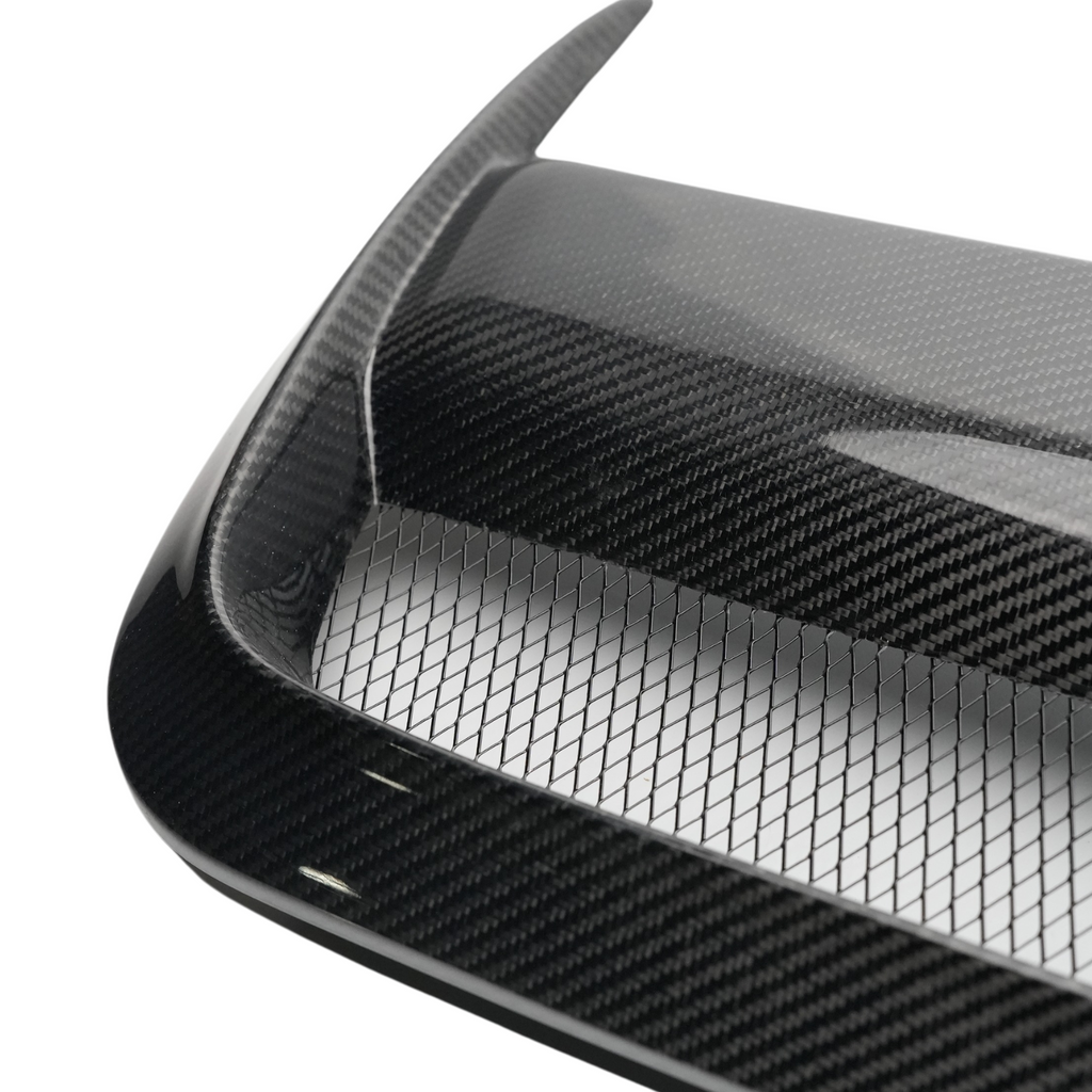 JDMuscle Carbon Fiber FMIC Reverse Hood Scoop V2 - Subaru WRX 2022-2025
