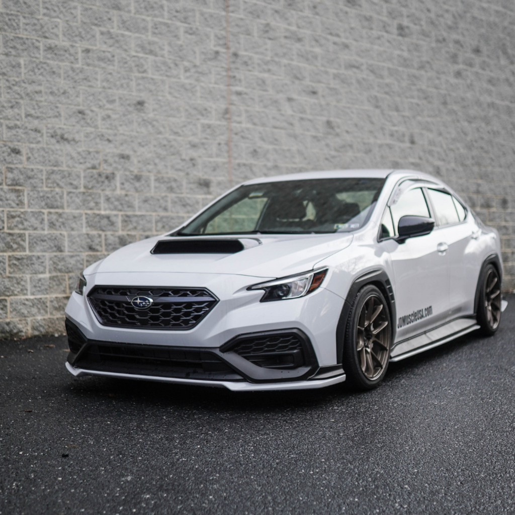 JDMuscle OE+ Bulge Style Carbon Fiber Hood Scoop - Subaru WRX 2022-2025