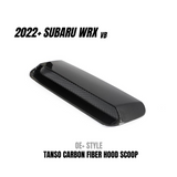 JDMuscle OE+ Bulge Style Carbon Fiber Hood Scoop - Subaru WRX 2022-2025