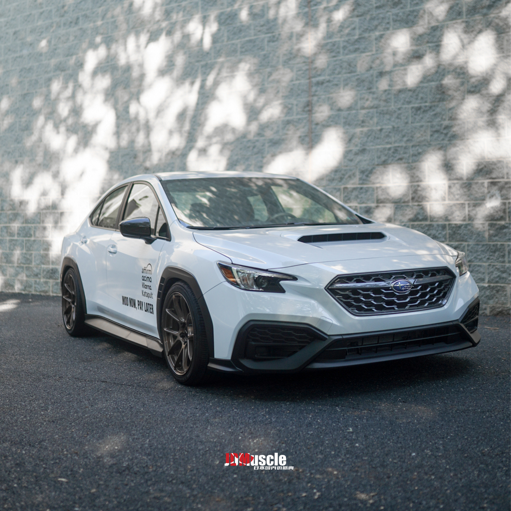 JDMuscle Carbon Fiber Side Mirror Covers - Subaru WRX 2022-2025