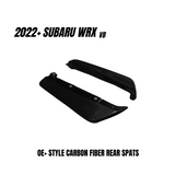 JDMuscle OE+ Style Carbon Fiber Rear Spats - Subaru WRX 2022-2025